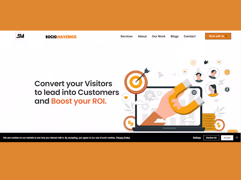 Cover image for Socio Maverick Pvt. Ltd. : Digital Marketing Agency