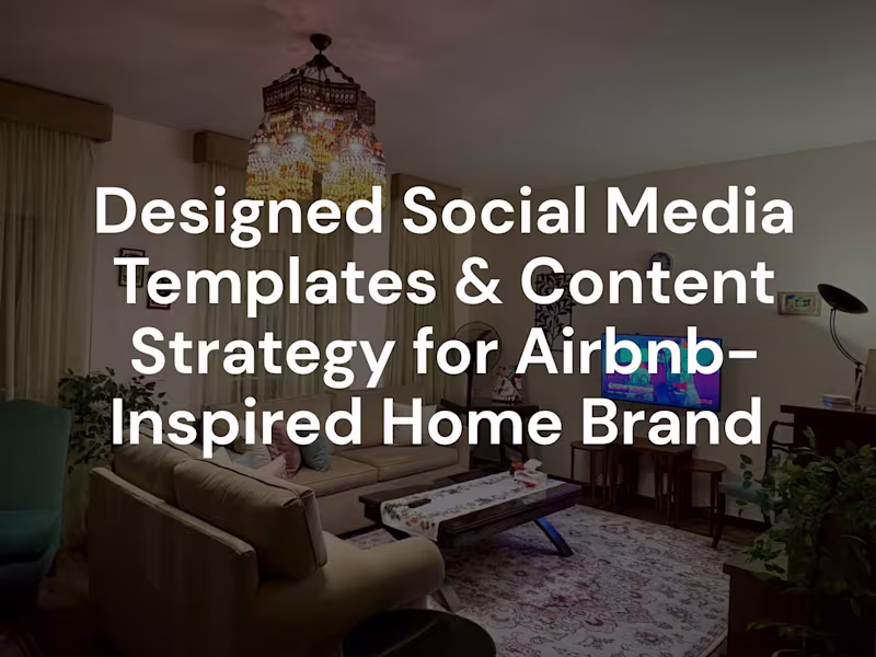 Cover image for Social Media Strategy for Our Welcome Home