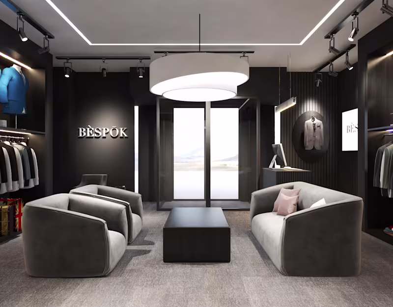 Cover image for Men's Clothing Store Interior | Luxury Clothing | USA