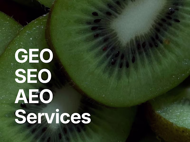 Cover image for GEO & SEO Services