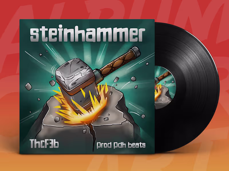 Cover image for Music Album Illustrations