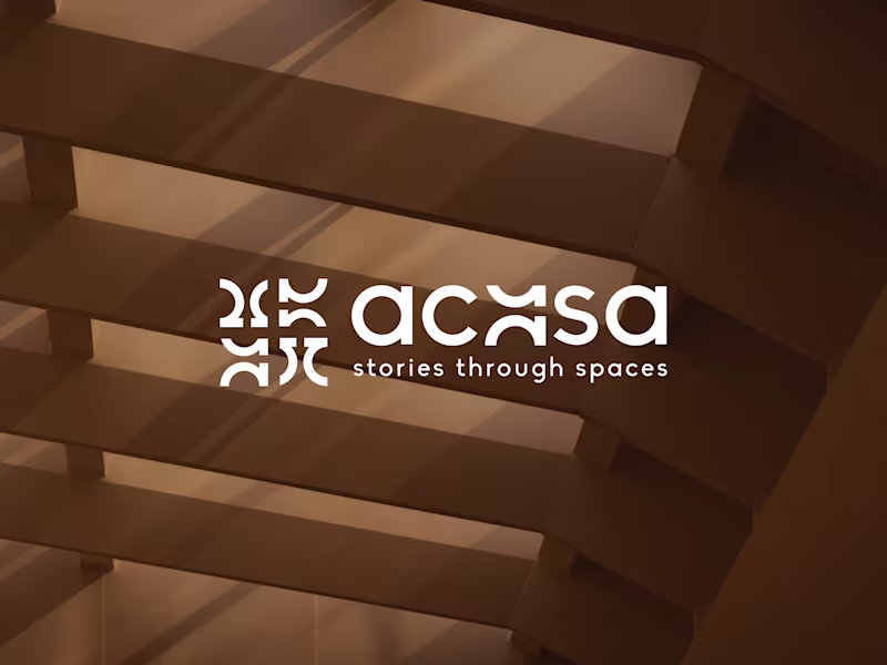 Cover image for Stories through spaces. 🤎
Introducing Acasa