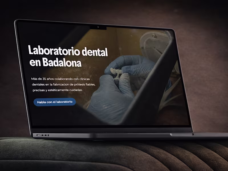Cover image for Dental Laboratory - Framer Website Design, Development & SEO