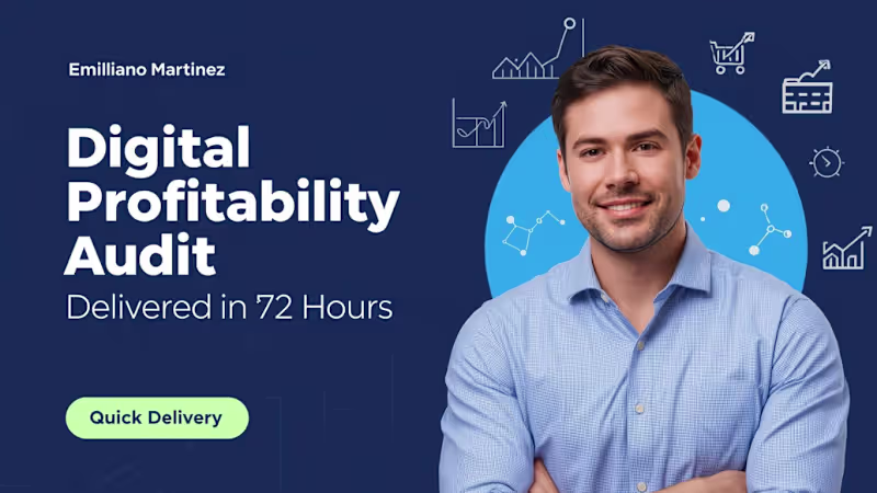 Cover image for Digital Profitability Audit – 72h Strategic Review