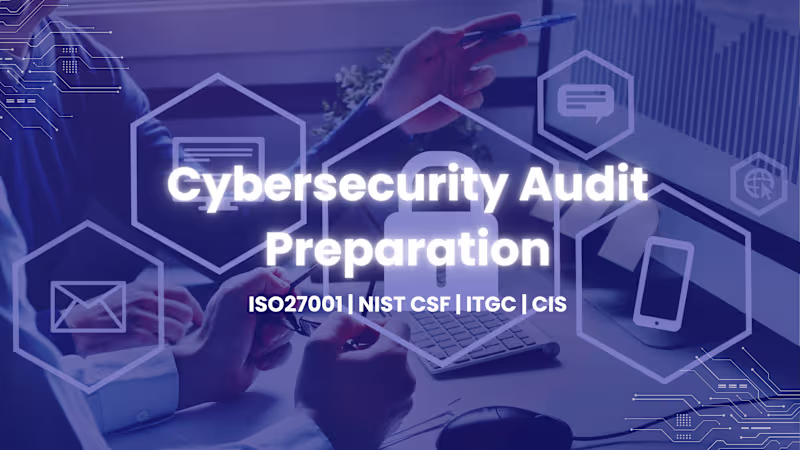 Cover image for Cybersecurity Audit Preparation