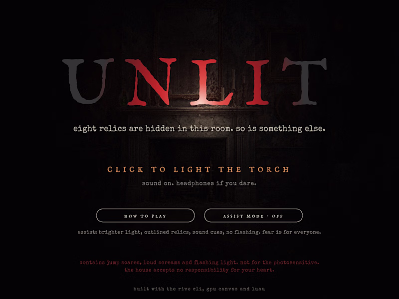 Cover image for UNLIT: Everything You Light Looks