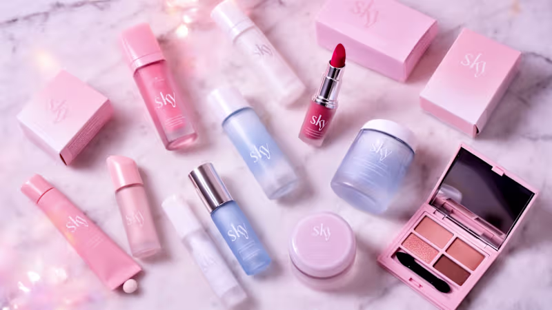 Cover image for Sky Cosmetics — Premium Beauty E-Commerce Website