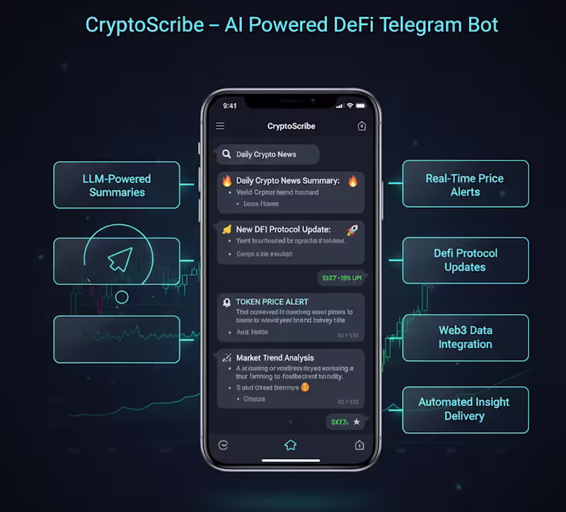 Cover image for Built an LLM-powered Telegram bot