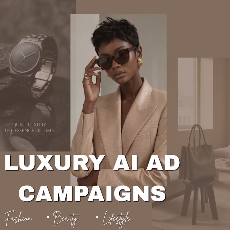 Cover image for LUXURY AI AD CAMPAIGNS