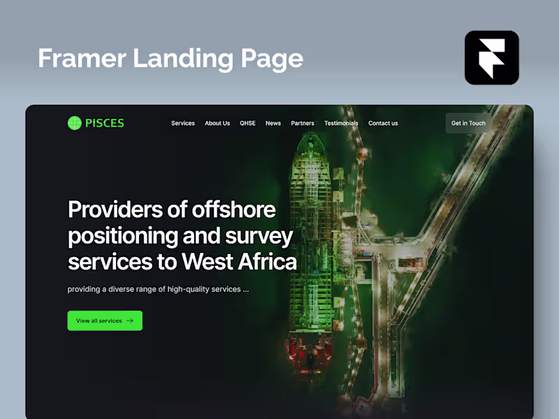 Cover image for High-Converting Framer Landing Page in 10 Days