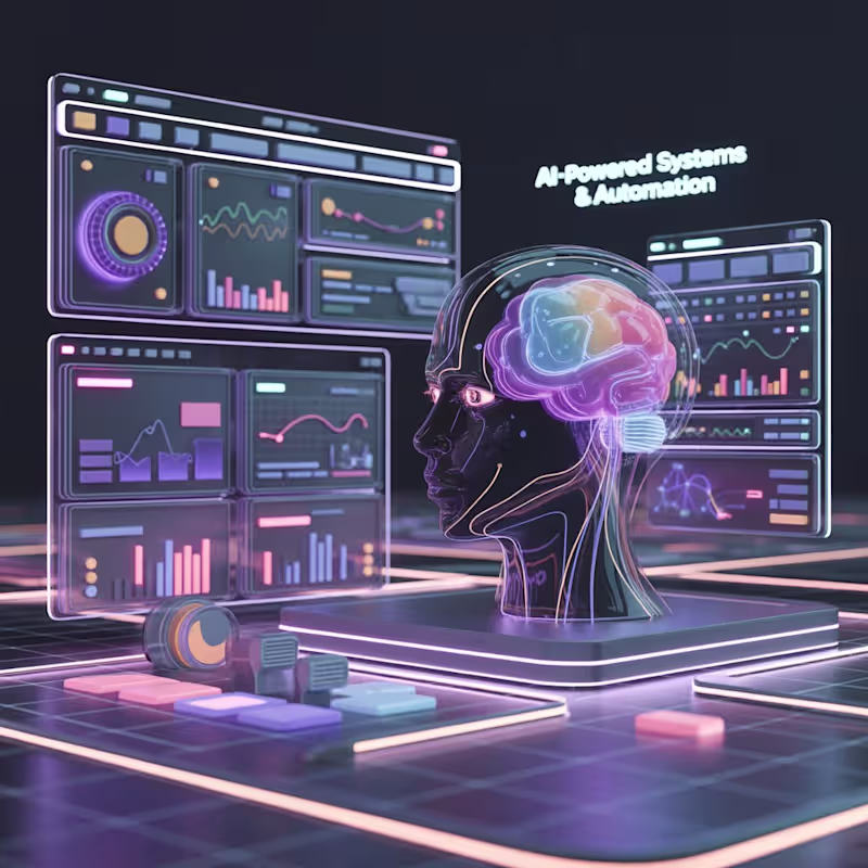 Cover image for Custom AI Tools, Automation & Web Systems Development