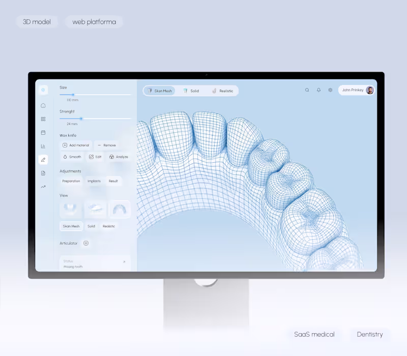 Cover image for SmileCare - SaaS Platform for Digital Dentistry Workflows
