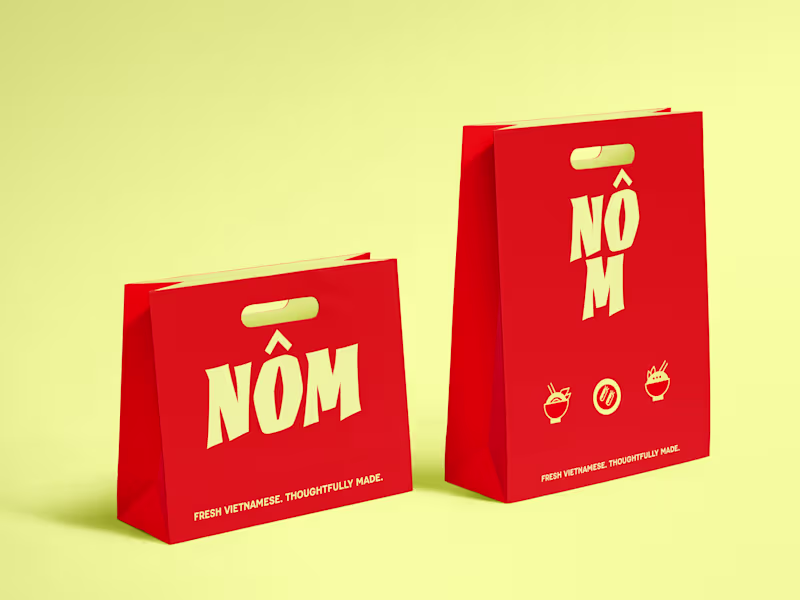Cover image for NOM Brand Identity Design