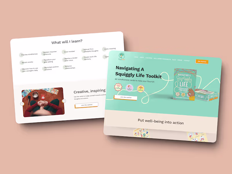 Cover image for Web Design and Webflow Development for MindNinja