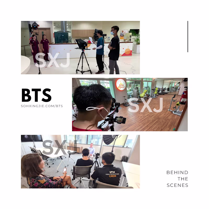 Cover image for Multi‑cam event & interview, Podcast for Singapore brands