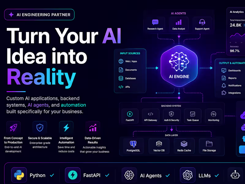 Cover image for Turn Your AI Idea into Reality