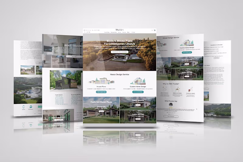 Cover image for Truoba Website Design Project