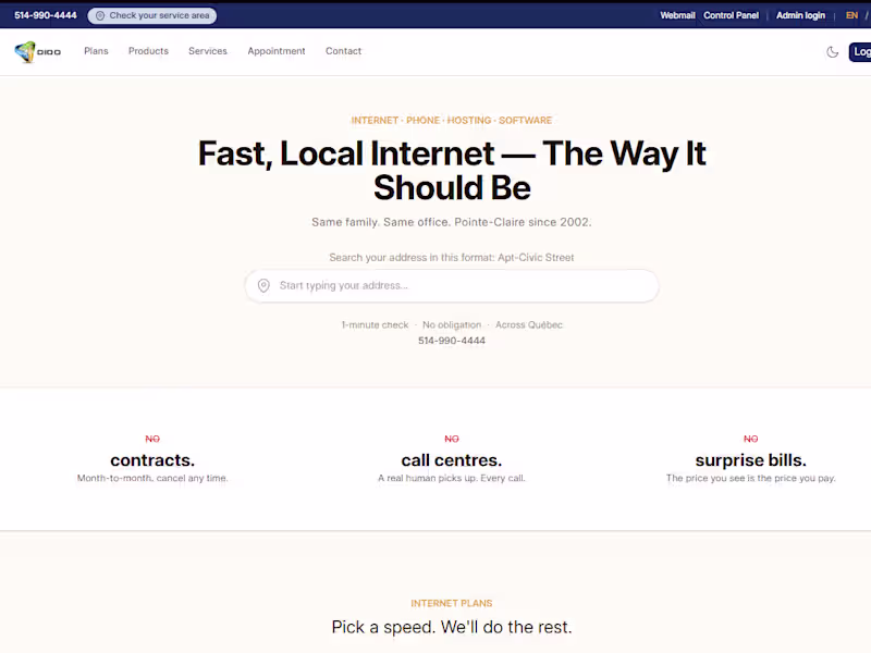 Cover image for Customer Onboarding Website for DIDO