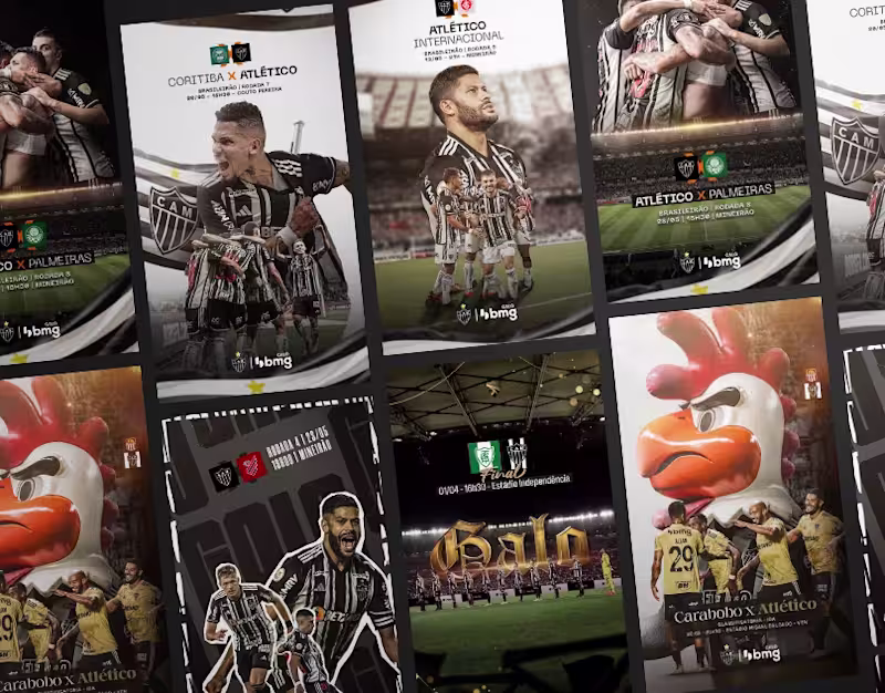 Cover image for Matchday Clube Atlético Mineiro - Galo Bmg 2023