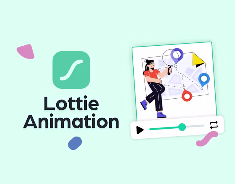 Cover image for Lottie JSON custom animation