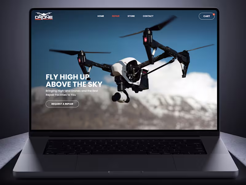 Cover image for Dronerepair.com