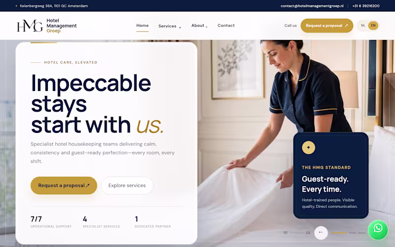 Cover image for Hotel Management Groep