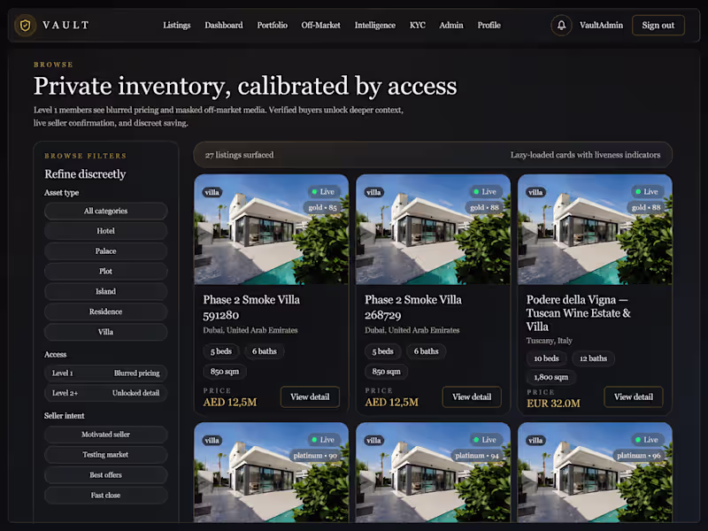 Cover image for Estate Vault 
EstateVault is a