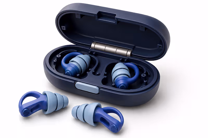Cover image for REUSABLE EARPLUGS & CASE CAD