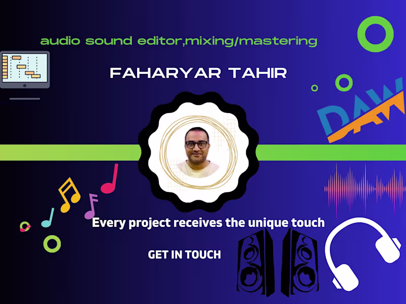 Cover image for Audio/Sound Editor