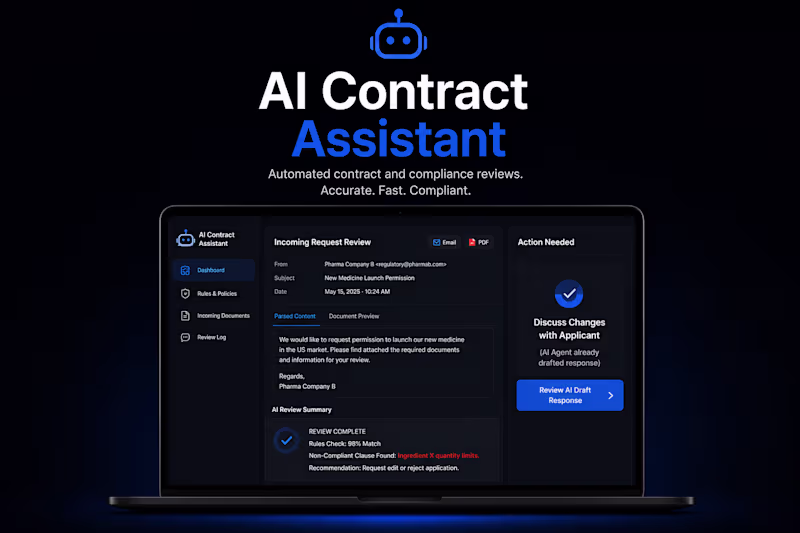 Cover image for 🤖 AI Contract Assistant
📌 Project
