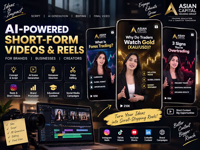 Cover image for I  create AI-powered short-form videos and reels