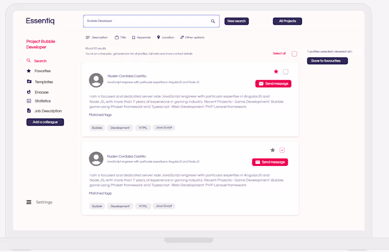 Cover image for HR Platform – Product Manager & UX Designer