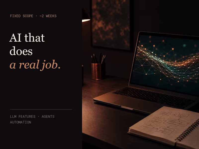 Cover image for AI Feature Build for Your Product or Site
