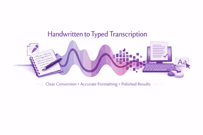 Cover image for Converting handwritten notes and forms