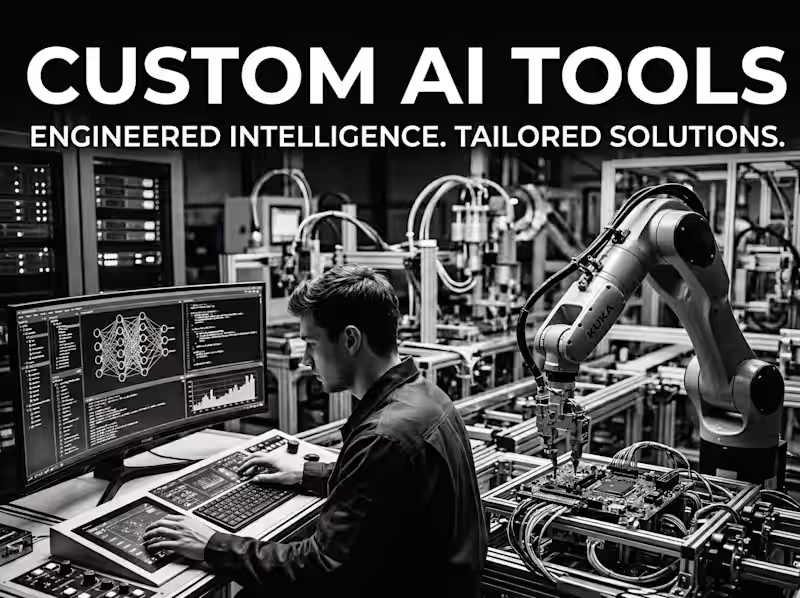 Cover image for CUSTOM AI TOOLS