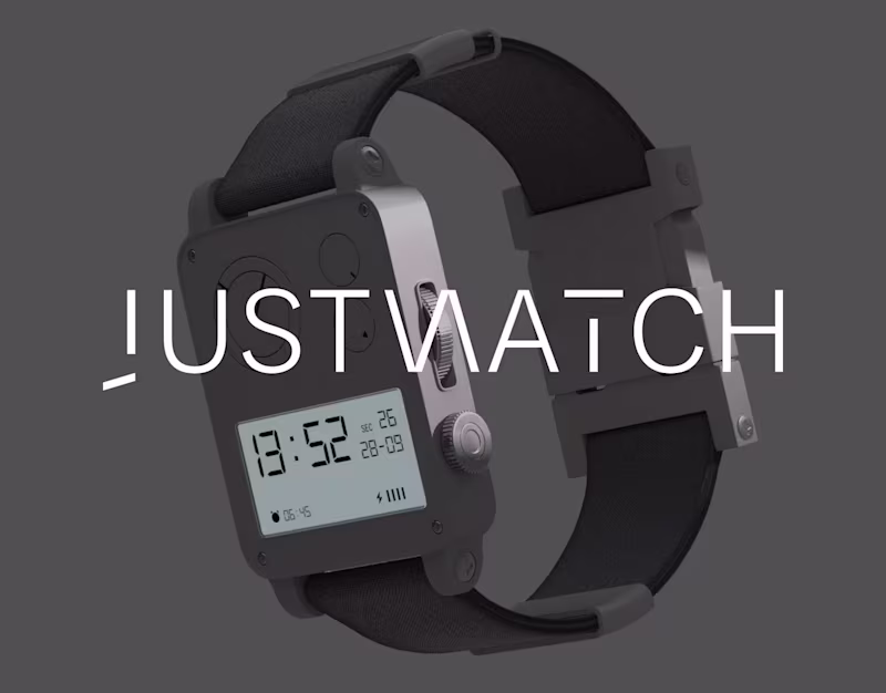 Cover image for JUSTWATCH - RetroFutureWatch