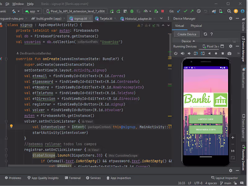 Cover image for Movile development