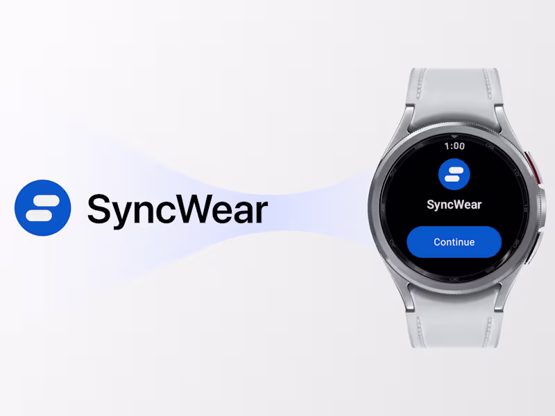 Cover image for SyncWear - the app that