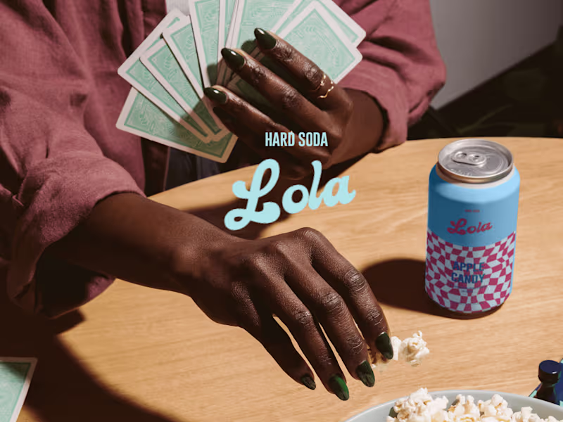 Cover image for LOLA beverage Branding & Packaging