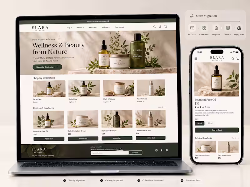 Cover image for Shopify Store Migration