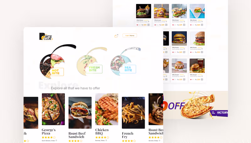 Cover image for Cloud kitchen Website