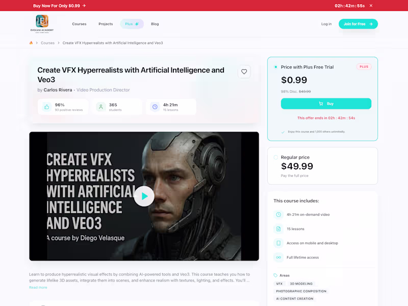 Cover image for Evolvia Academy – Online Courses in Design, AI & Development
