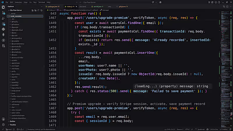 Cover image for MERN Bug Fixes & Feature Development