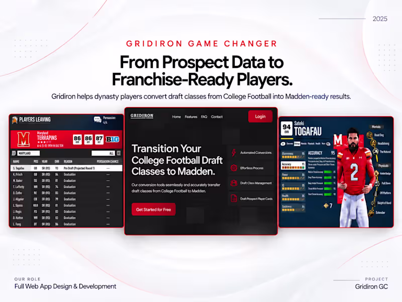 Cover image for Gridiron Game Changer