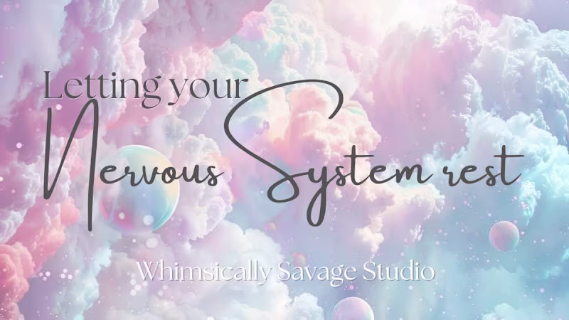 Cover image for Long-Form Guided Meditation Script — “Letting Your Nervous S...