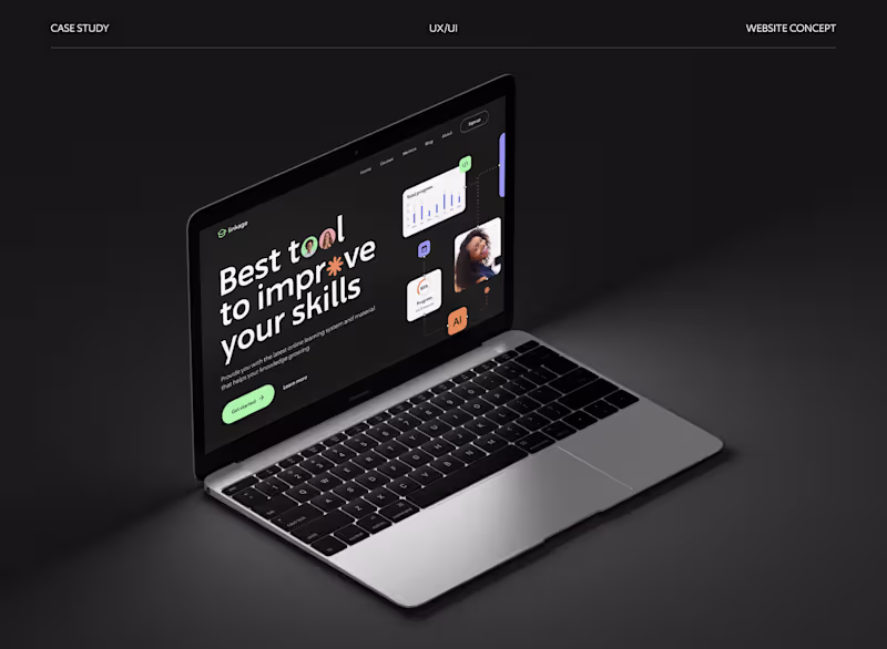 Cover image for Learning Website UX/UI Design