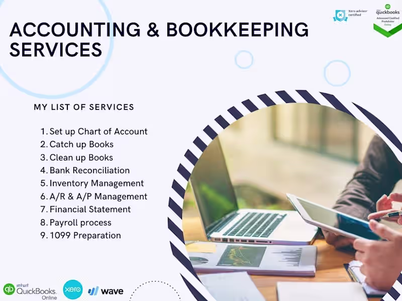 Cover image for Book Keeping Services