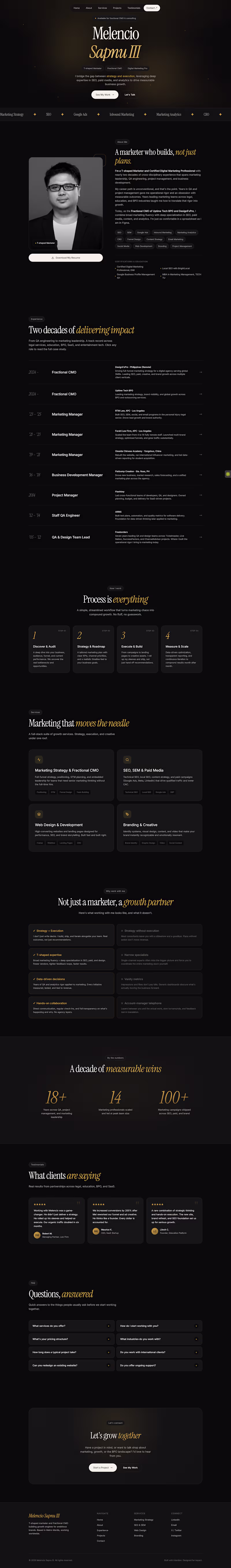 Cover image for Personal website and profile -