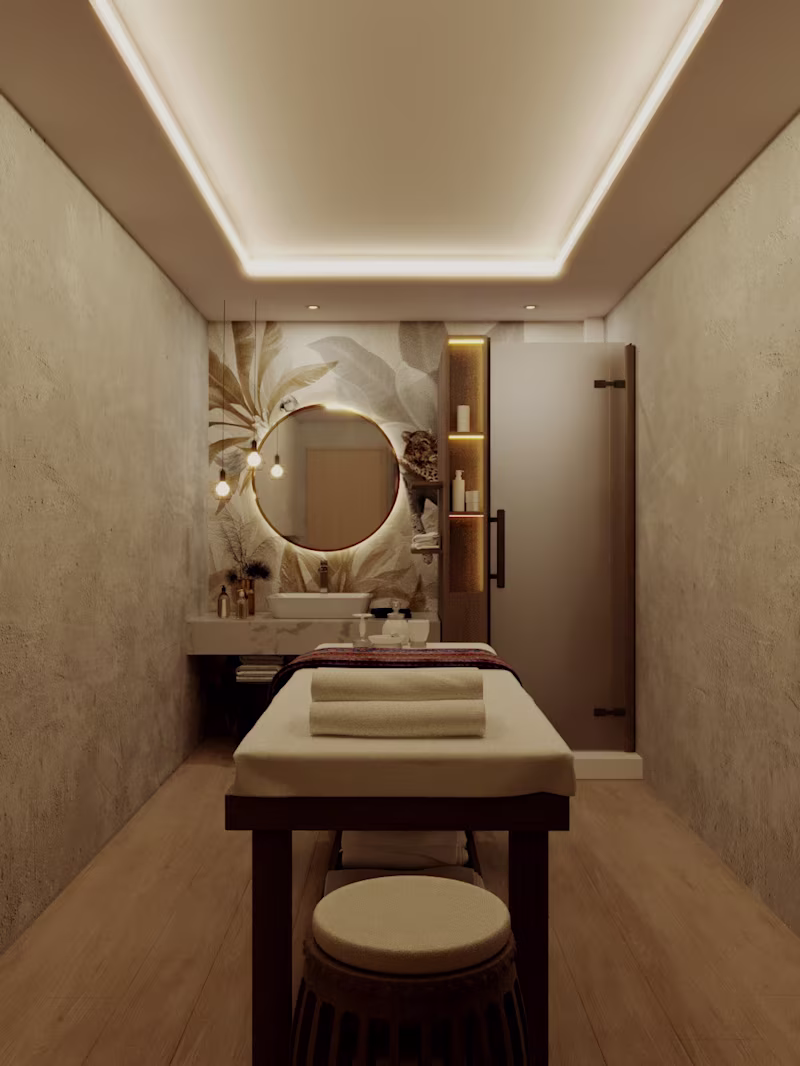 Cover image for MASSAGE ROOM