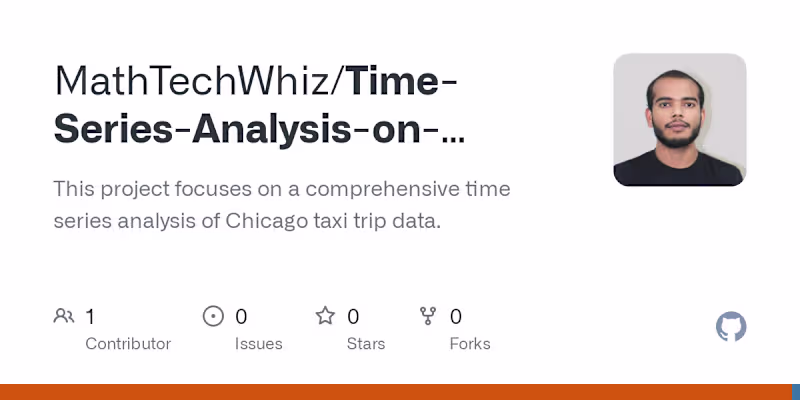 Cover image for Time Series Analysis on Chicago Taxi Trips